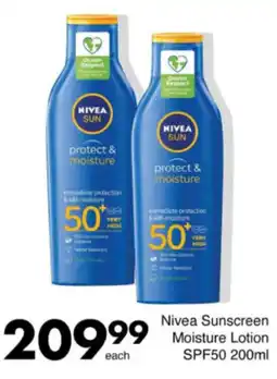 Save Hyper Nivea Sunscreen Moisture Lotion offer