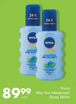 Save Hyper Nivea After Sun Moisturiser Spray offer