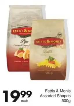 Save Hyper Fattis & Monis Assorted Shapes offer