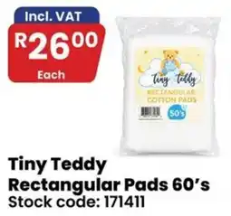 Africa Cash and Carry Tiny Teddy Rectangular Pads 60's offer