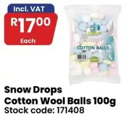 Africa Cash and Carry Snow Drops Cotton Wool Balls offer