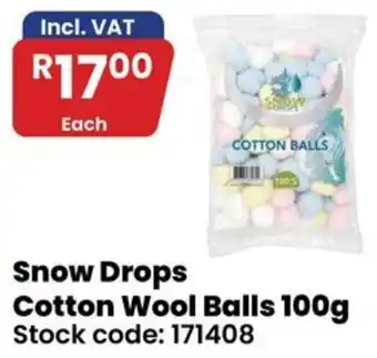 Snow Drops Cotton Wool Balls