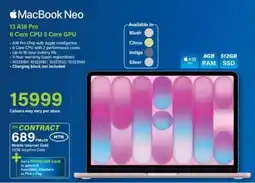 Incredible Connection MacBook Neo offer