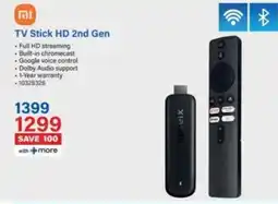 Incredible Connection TV Stick HD 2nd Gen offer