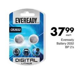 Save Hyper Eveready Battery 2032 offer