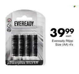 Save Hyper Eveready R6pp Size (AA) 4's offer