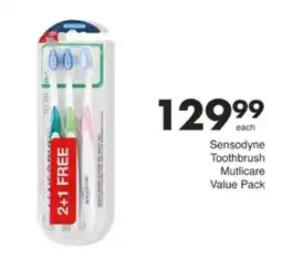 Save Hyper Sensodyne Toothbrush Mutlicare offer