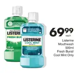 Save Hyper Listerine Mouthwash offer