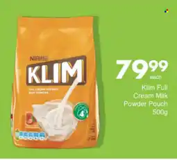 Save Hyper Klim Full Cream Milk Powder Pouch offer