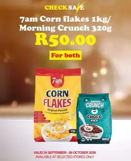 Check Save 7am Corn Flakes offer
