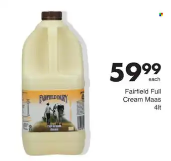 Save Hyper Fairfield Full Cream Maas offer