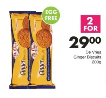 Save Hyper De Vries Ginger Biscuits offer