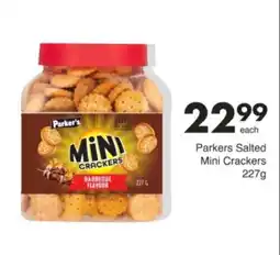 Save Hyper Parker's Mini Crackers offer