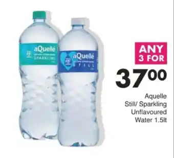 Save Hyper Aquelle Still/ Sparkling Unflavoured Water offer