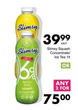 Save Hyper Slimsy Squash Concentrate/Ice Tea offer