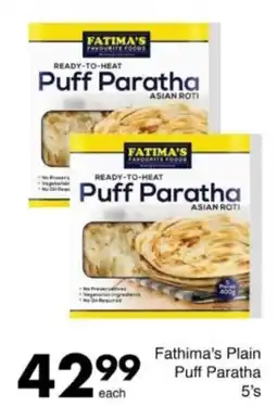 Save Hyper Fatima's Puff Paratha offer