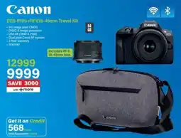 Incredible Connection Canon EOS R100+RFS18-45mm Travel Kit offer