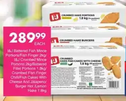 Save Hyper I&J Crumbed Fish Finger offer