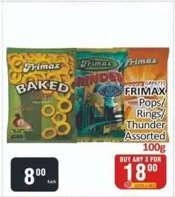 KitKat Cash and Carry FRIMAX Pops/Rings/Thunder Assorted 100g offer