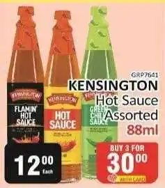KitKat Cash and Carry KENSINGTON Hot Sauce Assorted offer