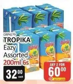 KitKat Cash and Carry TROPIKA Eazy Assorted 200ml 6s offer