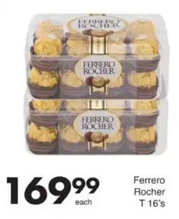 Save Hyper Ferrero Rocher T 16's offer
