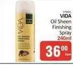 KitKat Cash and Carry VIDA Oil Sheen Finishing Spray 240ml offer
