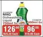 KitKat Cash and Carry MAQ Dishwashing Liquid 750ml 5s offer