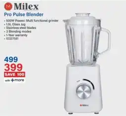 Incredible Connection Milex Pro Pulse Blender offer