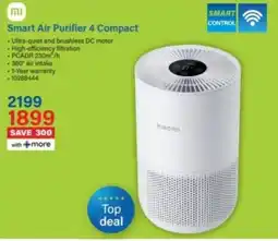Incredible Connection Smart Air Purifier 4 Compact Xiaomi offer