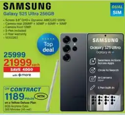 Incredible Connection SAMSUNG Galaxy S25 Ultra 256GB offer
