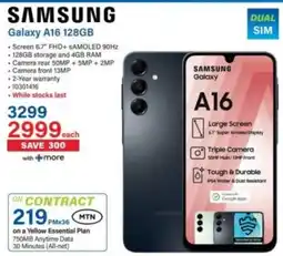 Incredible Connection Samsung Galaxy A16 128GB offer