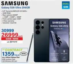 Incredible Connection SAMSUNG Galaxy S26 Ultra 256GB offer