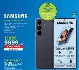 Incredible Connection SAMSUNG Galaxy S25 FE 128GB offer