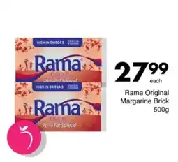 Save Hyper Rama Original Margarine Brick offer
