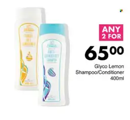 Save Hyper Glyco Lemon Shampoo/Conditioner offer