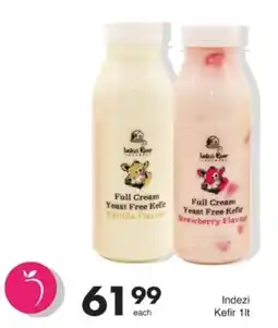 Save Hyper Indezi River Full Cream Yeast Free Kefir offer