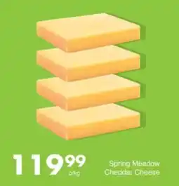 Save Hyper Spring Meadow Cheddar Cheese offer