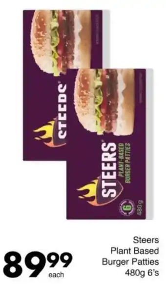 Save Hyper Steers Plant Based Burger Patties offer