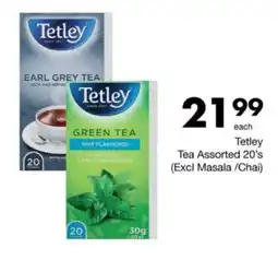 Save Hyper Tetley Tea Assorted 20's offer