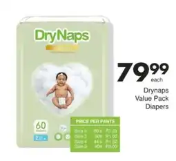 Save Hyper DryNaps Value Pack Diapers offer