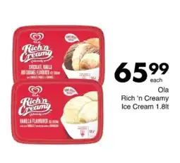 Save Hyper Ola Rich 'n Creamy Ice Cream offer