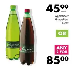Save Hyper Appletiser/ Grapetiser offer