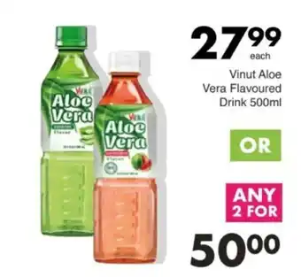 Save Hyper Vinut Aloe Vera Flavoured Drink offer