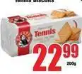 Boxer Tennis biscuits offer