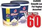 Boxer Clover - smooth low fat yoghurt offer