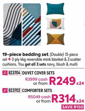 HomeChoice Duvet Cover Sets offer