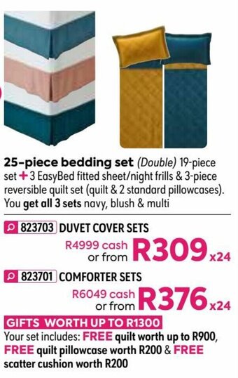 HomeChoice Comforter Sets offer