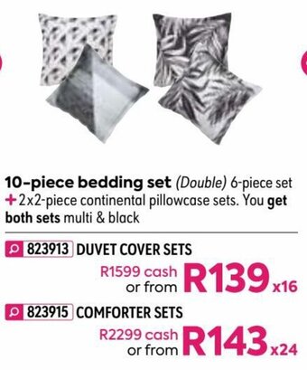 HomeChoice Duvet Cover Sets offer