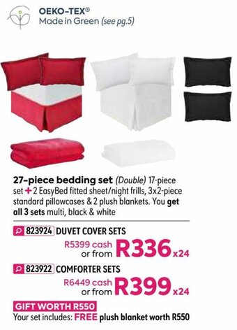 HomeChoice Duvet Cover Sets offer